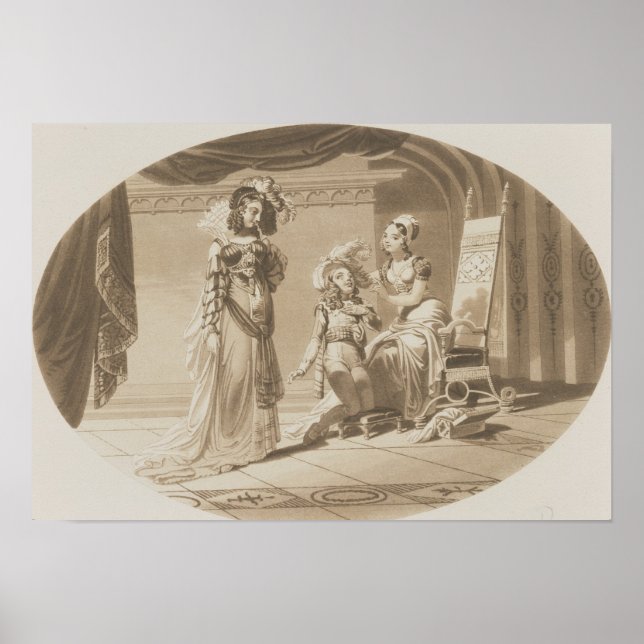 Poster Scène de 'L'enlèvement du Seraglio' (Devant)