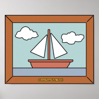 Poster Scène De MobyDick