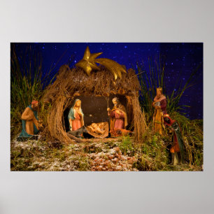 Poster Scène de Nativity