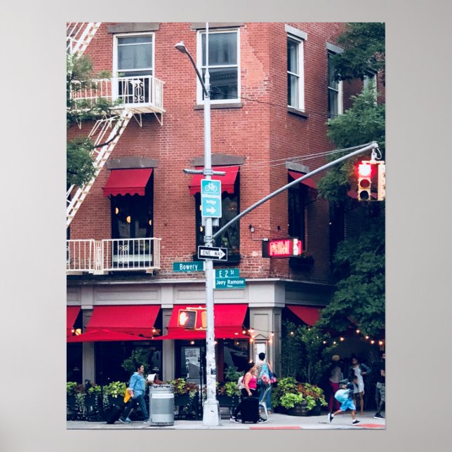 Poster Scène de New York (Devant)