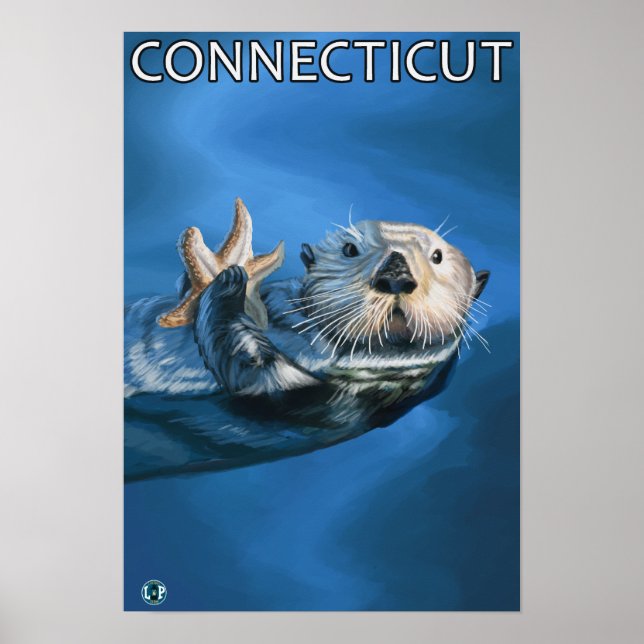 Poster Scène de Otter de mer Connecticut (Devant)