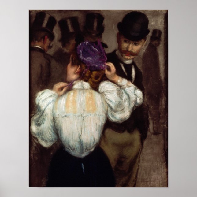 Poster Scène de rue (Devant)