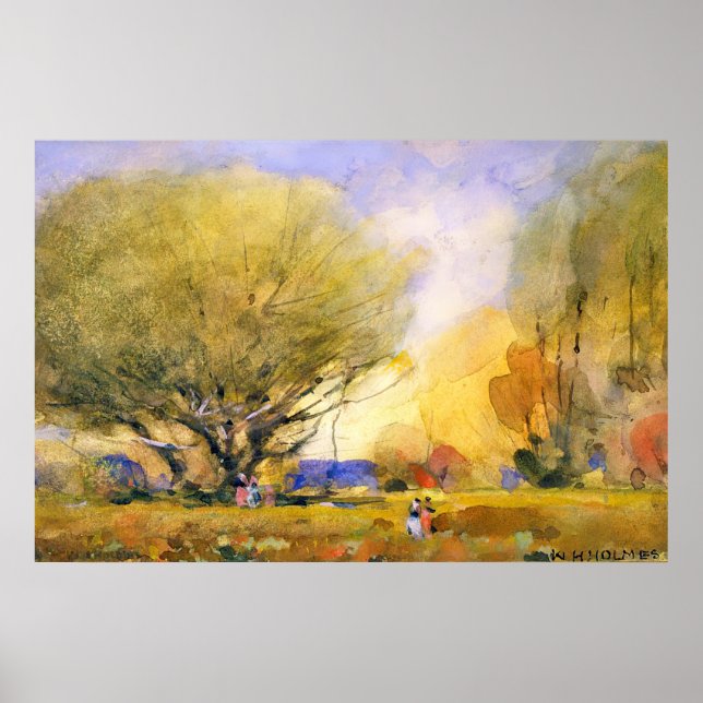 Poster Scène d'été (Devant)