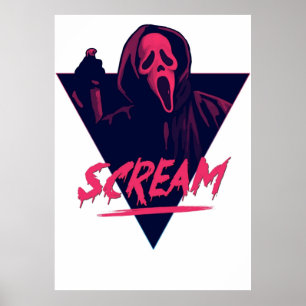 Poster Scène film 80s design