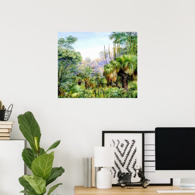Poster Scène nord - Forêt dans l'ouest de l'Australie (Bureau à domicile)