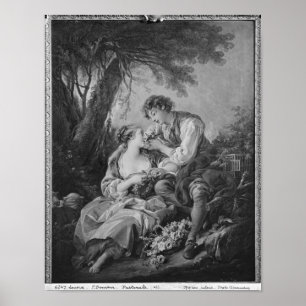 Poster Scène pastorale