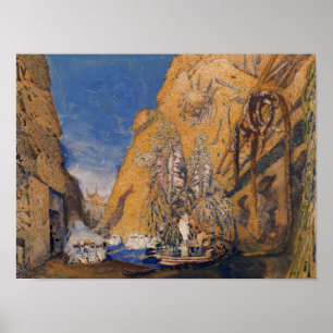 Poster Scène pour "Dieu Bleu"