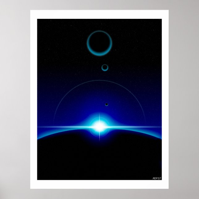 Poster Scène solaire (Devant)