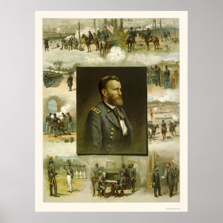 Poster Scènes de carrière de Grant par L. Prang & Company