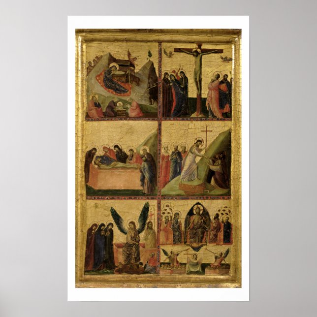 Poster Scènes de la passion (panneau) (Devant)