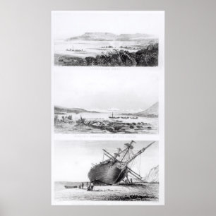 Poster Scènes du "Beagle" en réparation