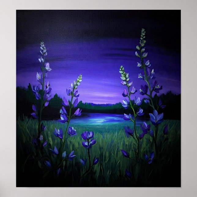 Poster Scènes florales (Devant)