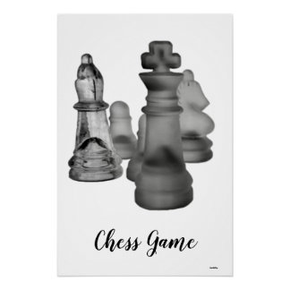 Poster Schach Game