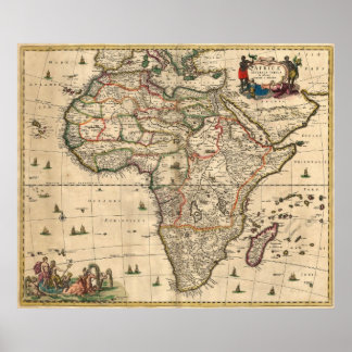 Poster Schagen Afrique