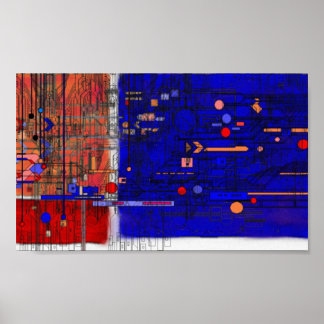 Poster Schéma de rayon