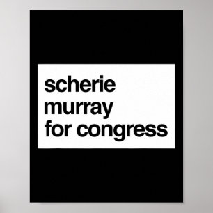 Poster Scherie Murray Pour le Congrès Ny Pro Trump Électi