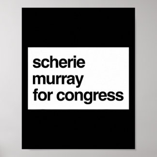 Poster Scherie Murray Pour le Congrès Ny Pro Trump Électi