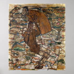 Poster Schiele - Lévitation (Les Aveugles)