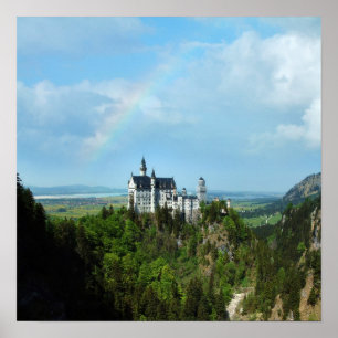 Poster Schloss Neuschwanstein Composite