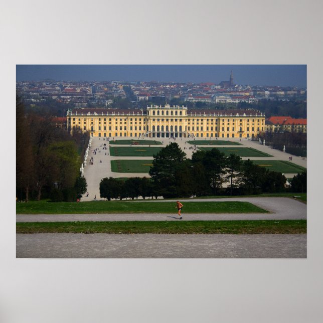 Poster Schloss Schönbrunn (Devant)