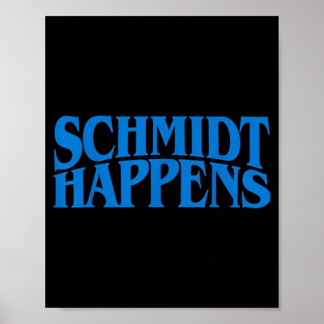 Poster Schmidt Happens German Name  (Devant)