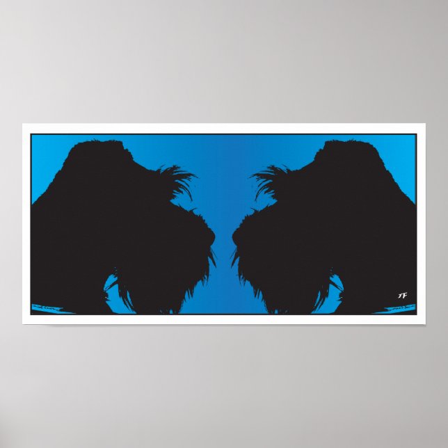 Poster Schnauzer (Devant)