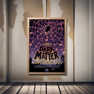 Poster Sci-Fi Horror Movie Ad, Matière Noire