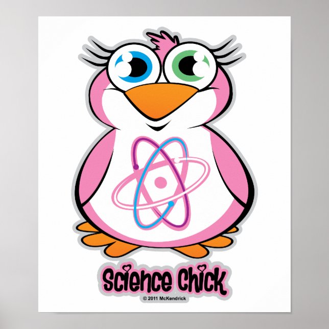 Poster Science Chick (Devant)