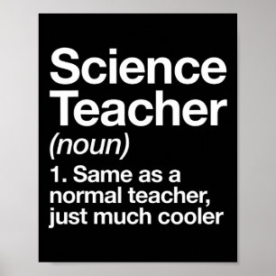 Poster Science Enseignant Définition Fun Ck À L'École D'A
