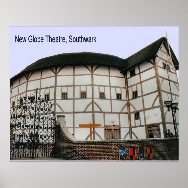 Poster Science, Histoire, New Globe Theatre (Devant)