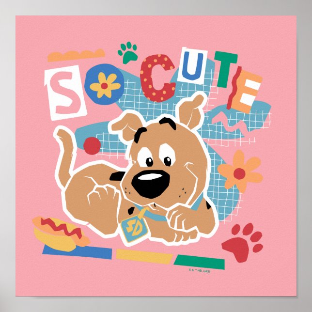 Poster Scooby-Doo | Baby Scooby-Doo So migny (Devant)