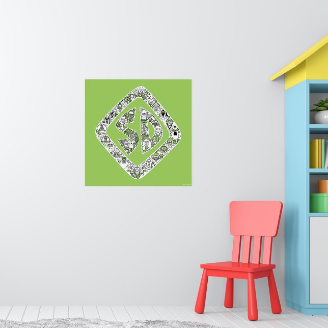 Poster Scooby-Doo Doodle Art (Pépinière 1)