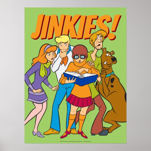 Poster Scooby-Doo et le livre d'investigation de Gang (Devant)