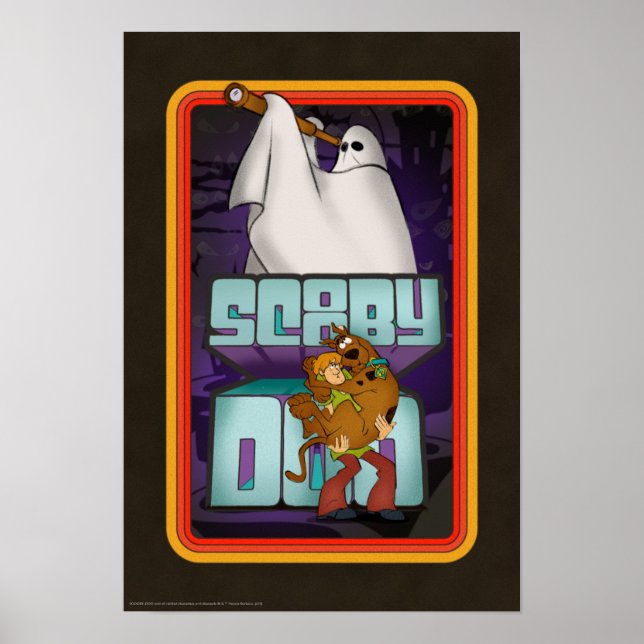Poster Scooby-Doo | Ghost À la recherche de Shaggy & Scoo (Devant)