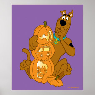 Poster Scooby-Doo   Halloween Jack-O-Lantern