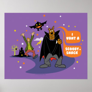 Poster Scooby-Doo   Je veux un collant Scooby