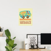 Scooby-Doo Mystery Machine "Peddle to the Meddle"