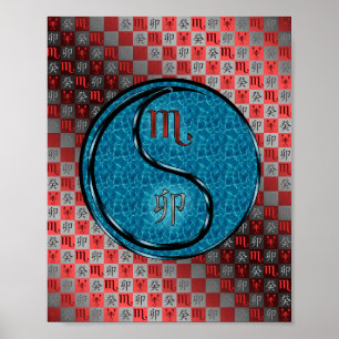 Poster Scorpio & Eau Rabbit