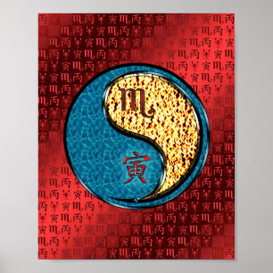 Poster Scorpio & Tiger