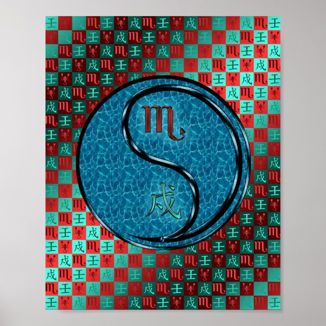 Poster Scorpio & Water Dog (Devant)