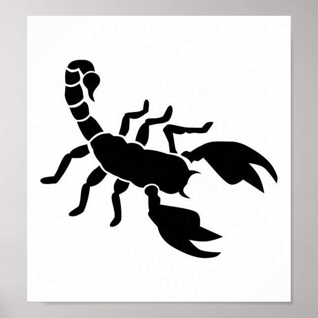 Poster Scorpion (Devant)