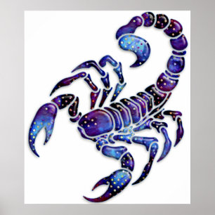Poster Scorpion céleste
