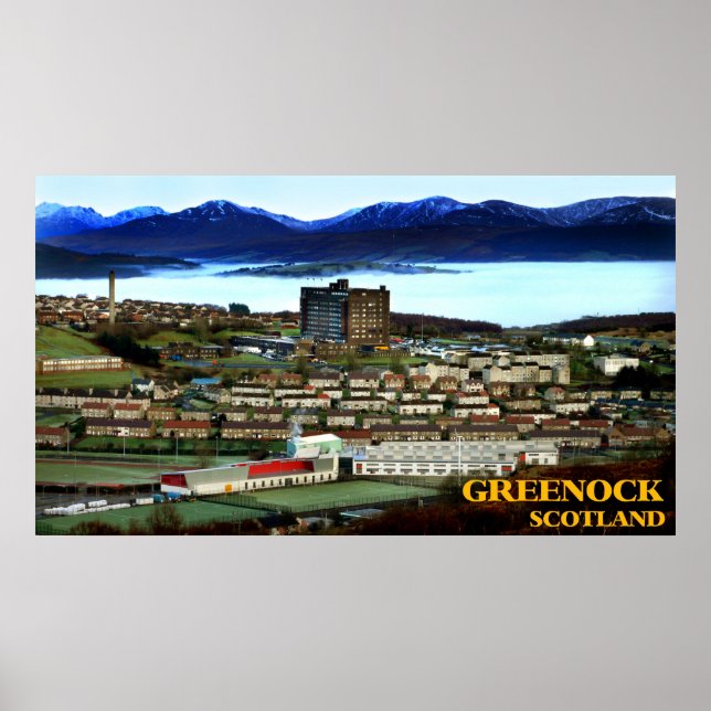 Poster scotland de greenock (Devant)