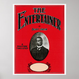 Poster Scott Joplin Song Sheet Cover