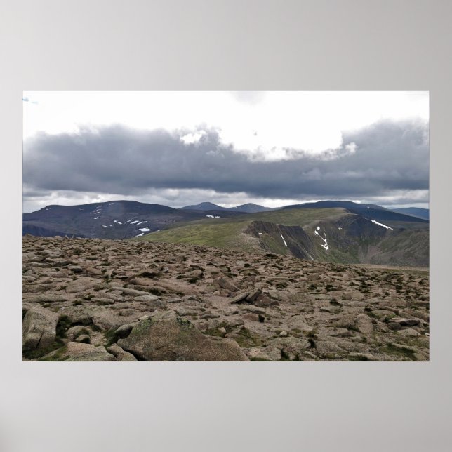 Poster Scottish highlands (Devant)