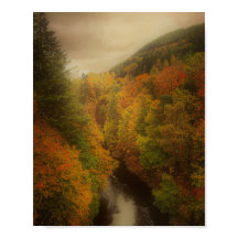 Scottish Highlands in fall