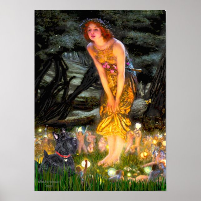 Poster Scottish Terrier 6-Mid Eve (Devant)