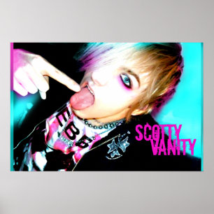 Poster Scotty Vanity Tongue