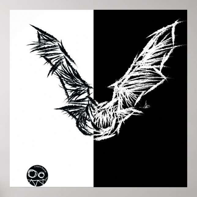 Poster Scratchy Bat Poster/Impr 1 (Devant)