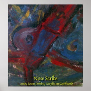 Poster Scribe de nez